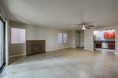 Living Area to Kitchen