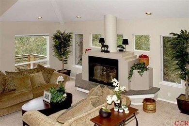 Views new paint & carpet and a great big fireplace