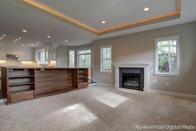 Living room with . . .