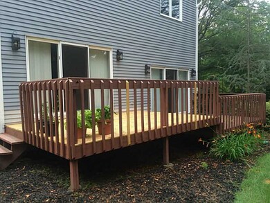 Exterior Front. Deck #2 - Just redone! sliders fro