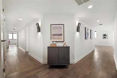 What an entrance! Follow the right hallway to the