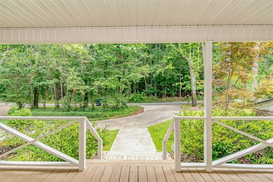 View from front porch