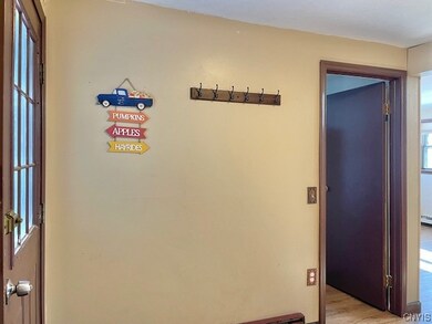Enter on the ground level into this ample area jus
