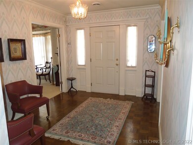 Front entry of home.