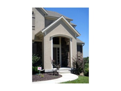 Beautiful covered entry porch