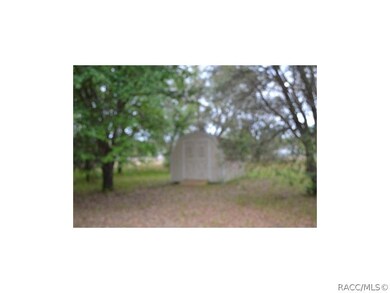 Shed in back