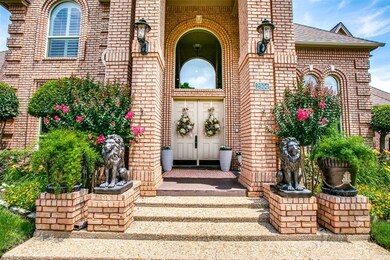 Delightful and majestic front entranceway