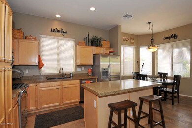Cozy kitchen with upgraded appliances