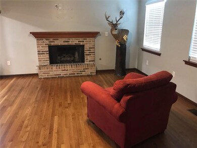 Den with Fireplace