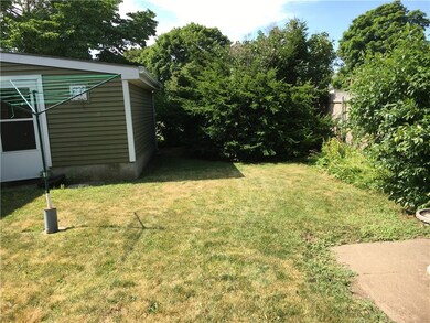 Private backyard