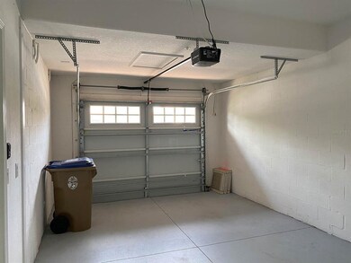 1 car garage with remote door opener