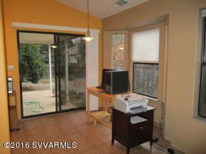 Dining room open to kitchen