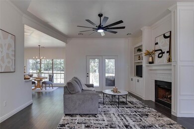 Living room featuring open concept floorplan, ceil