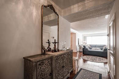 Foyer has room for furniture