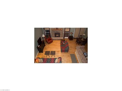 Great room (22x15) features re-finished hardwood f