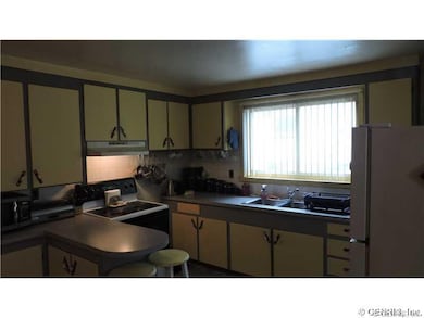 Kitchen. Nice lower level kitchen with small islan