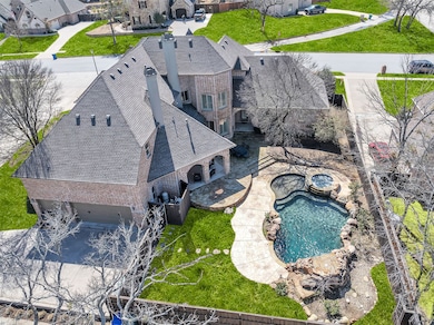 Aerial view of property and surrounding area