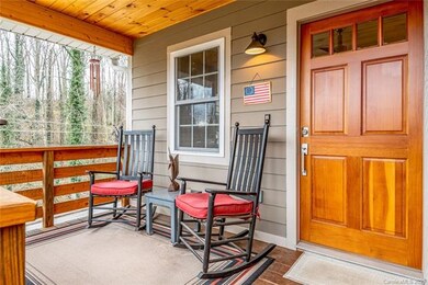Cozy front porch