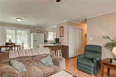 Alternate view of the living room.