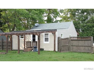 Fenced Rear Yard - great for children or pets.