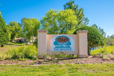 The Bluffs Entrance Sign
