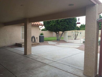 Back patio