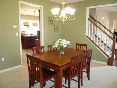 Dining Room. Open floor plan.