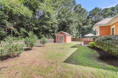 Large Yard with Shed and Patio