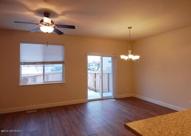 Dining Area With Slider To Backyard