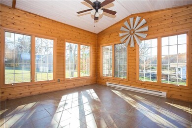 4 seasons sunroom that fills with natural light. D