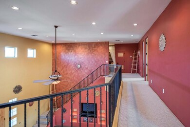 Upstairs balcony