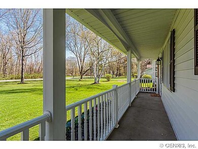 Porch - Open. Open porch across the front of the h
