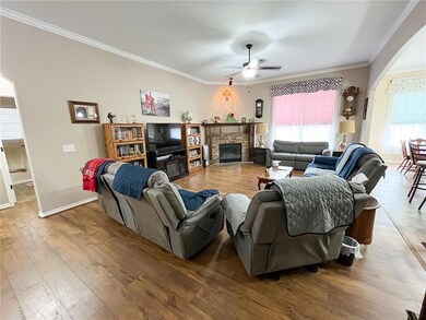 Open living room