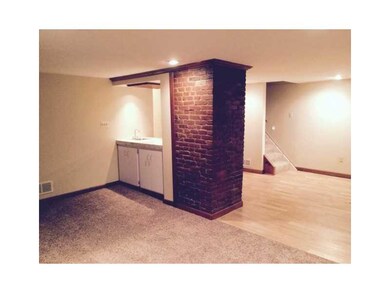 Living Room. A wet bar area enhances the living ro