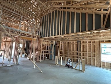 Spacious Family Room with high ceilings
