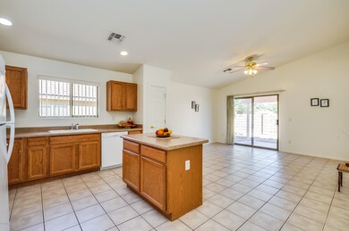 Kitchen into Family Room