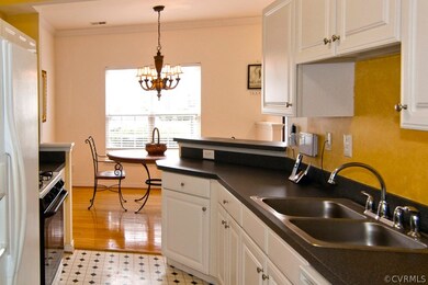 KITCHEN OPENS UP TO THE DINING AREA