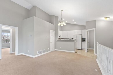 Dining area with breakfast bar