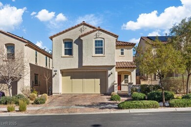 Two Story home with an attached 3 car garage.