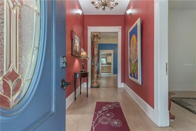 Grand foyer entry