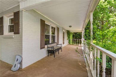 Large front porch great to begin and end your day