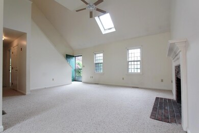 Skylit Living Room