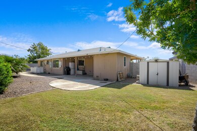 Large lot backyard