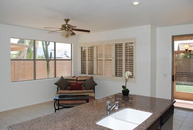 Kitchen to AZ room