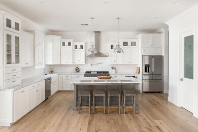 Large open kitchen