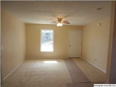Nice Den area with front door entrance
