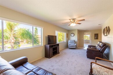 Spacious light and bright living room with new car