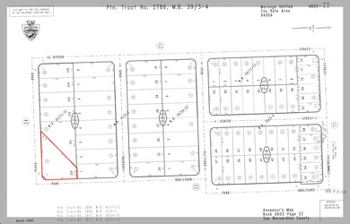 Jose and Maria Joshua Tree Parcel map.