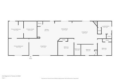 2142 Ridgeview Dr, Thomson, GA 30824 - photo 3