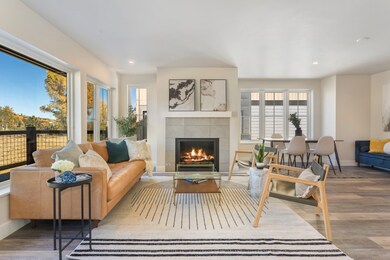 Living area in the great room.